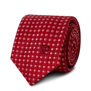 Cà vạt Pierre Cardin bản 7cm Đỏ ô vuông - PCV7C7212
